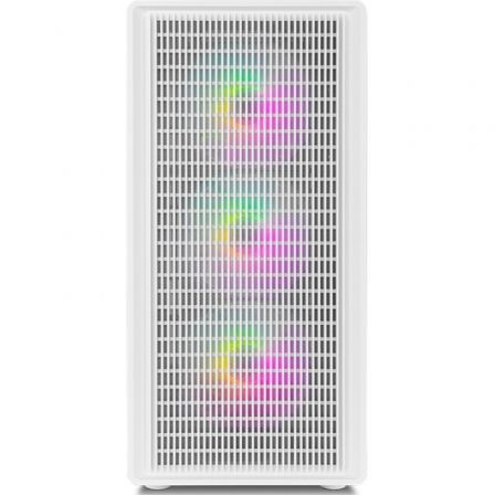 NOX Infinity IOTA Semitorre Blanca con Cristal Templado y ARGB